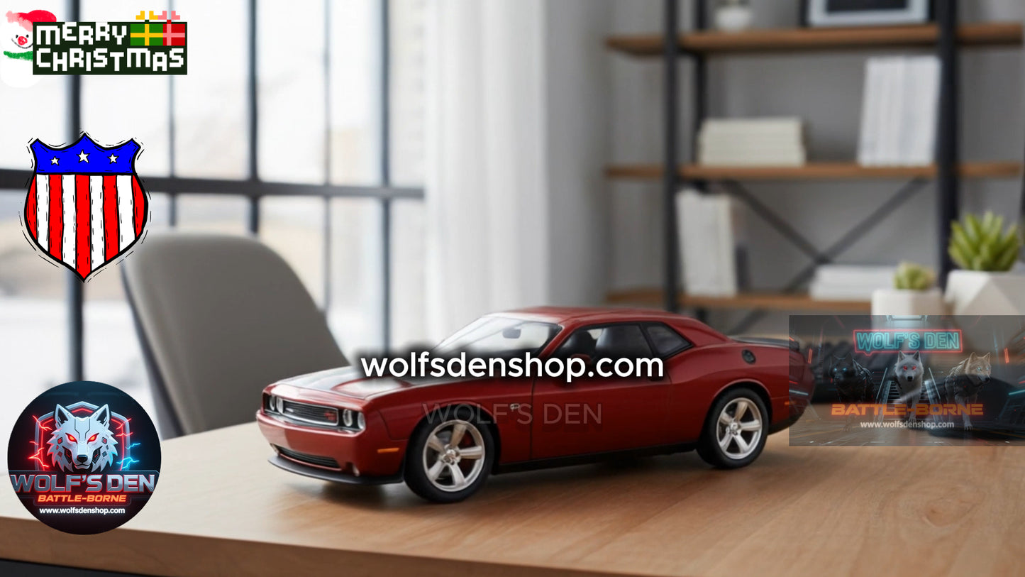 🔥 WINE RED DODGE CHALLENGER - AMERICAN MUSCLE UNLEASHED 🔥