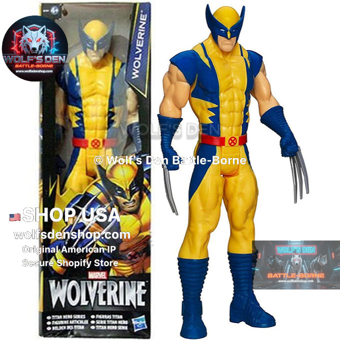 Wolverine 12-Inch Titan Hero Series Action Figure | Marvel