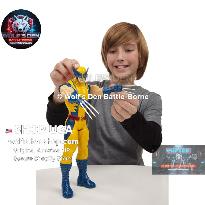 Wolverine 12-Inch Titan Hero Series Action Figure | Marvel