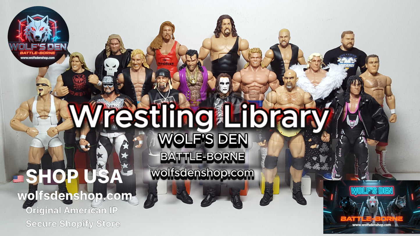 Pro Wrestling Library – The Ultimate WWE Superstar DLC!
