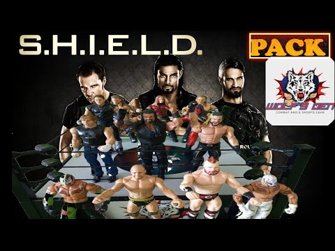 The Shield Pack Pro Wrestling AEW and WWE Action Figures The