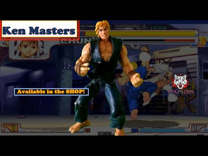 Ken Masters Video Game Action Figure