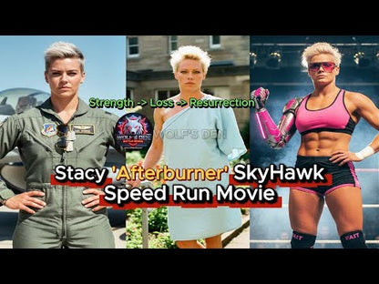 Maisto US Fighter Jet Collection - Stacy 'Afterburner' SkyHawk Series