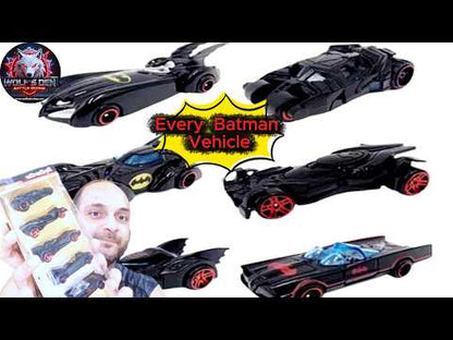 Wolf's Den Batmobile Die-Cast Collector's Box Set — Iconic Batman Vehicles