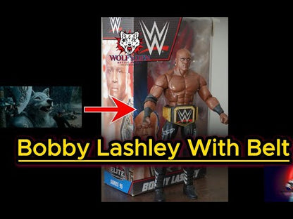 Bobby Lashley Elite Action Figure With WWE Championship Belt