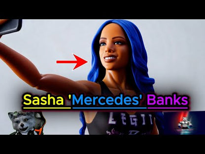 Sasha Mercedes Banks WWE Action Figure